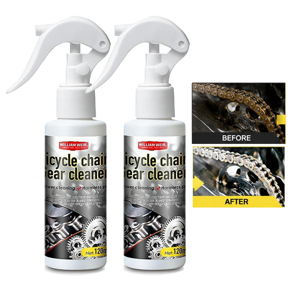 Grease Waterproof Bike - 120ml Fahrradketten-Entfetter Fahrradwachs Rostschutz und Fleckenentferner