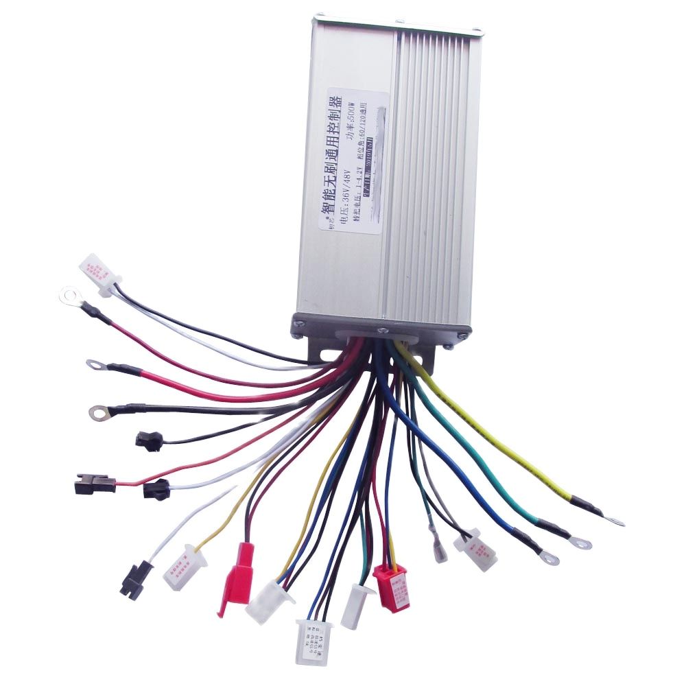 Cycling Zones - 500W Elektromotor-Controller für E-Bikes, BLDC Bürstenlos,