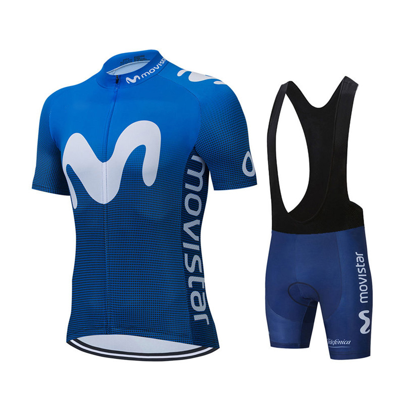 Cycling Commute Shorts - Neue Sommer Movistar Team Radfahren Jersey