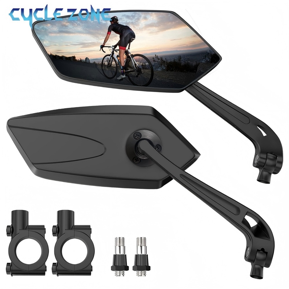 Cycling Zones - 360 Grad verstellbarer Fahrrad-Rückspiegel MTB Rennrad