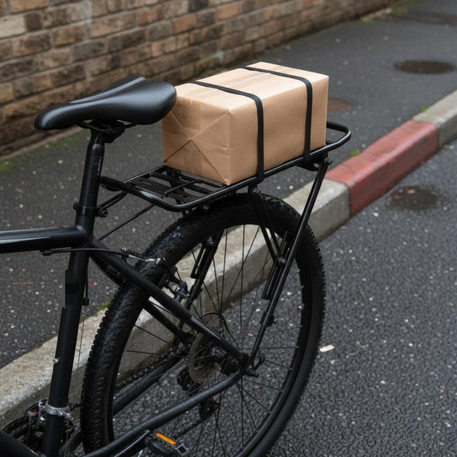 Cycling Commuting - Schnellverschluss-Fahrradträger Verstellbarer Heck-Fahrradträger Zweirad-Gepäckträger Leichtes Fahrradzubehör