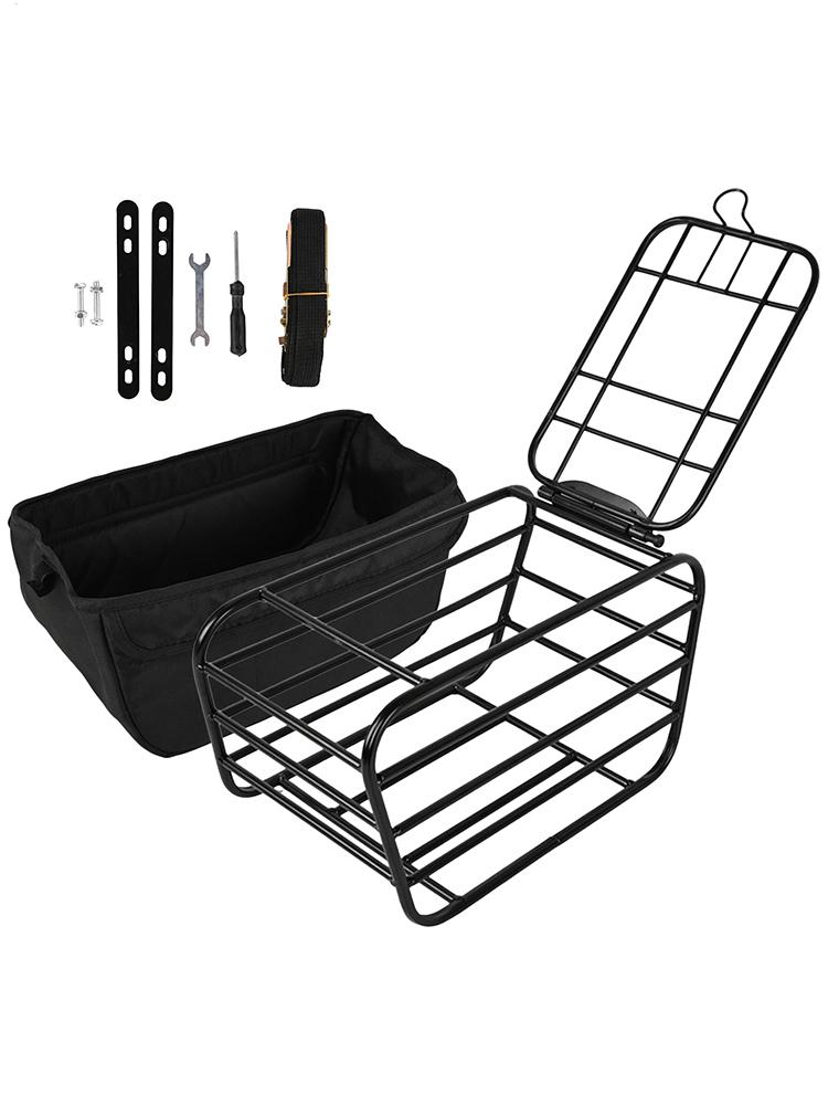 Cycling Commuting - Fahrrad-Heckkorb, robust, Fahrrad-Heckorganizer, Haustier-Transportbox, Gepäckkoffer für