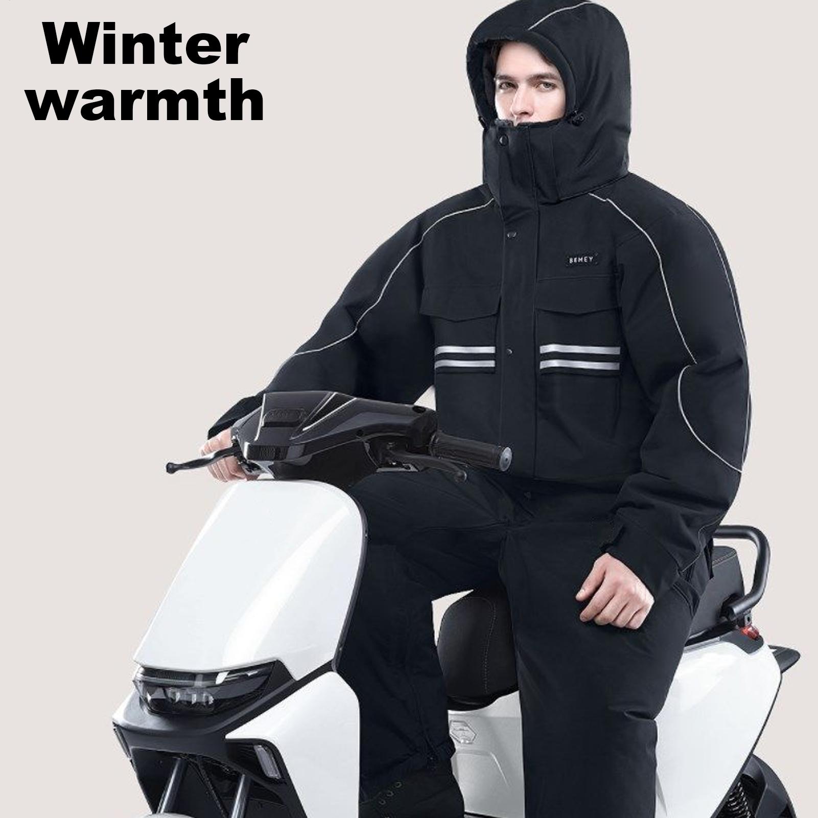 Motorrad-Winterjacke, 4 Tasche – Cycling Commute Clothes Bewertung und Preis