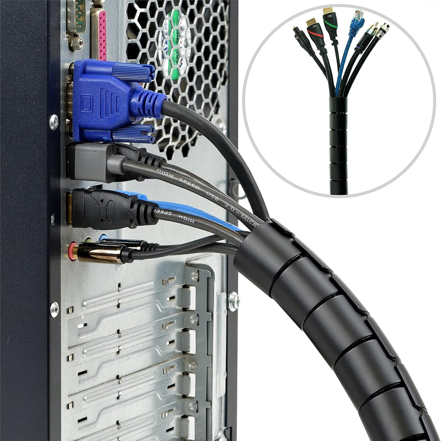 Spiralkabel Flexibler Kabelsch – Cable Lock Flexible Bewertung und Preis