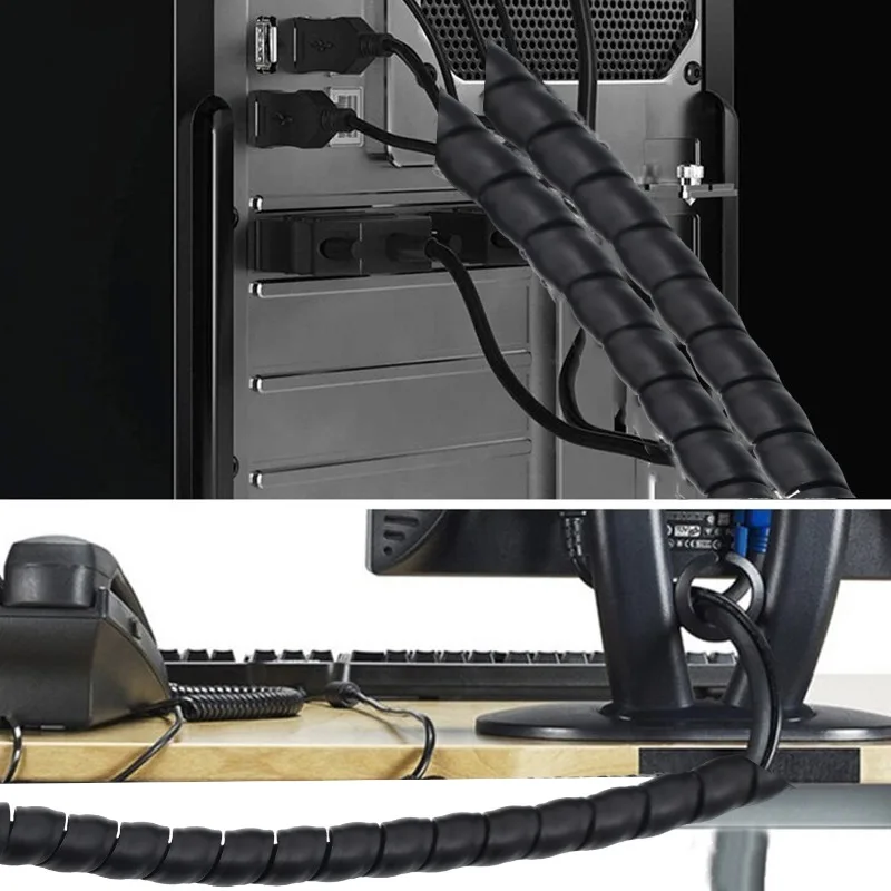 Spiralförmiger Kabelschutz Dra – Cable Lock Flexible Bewertung und Preis