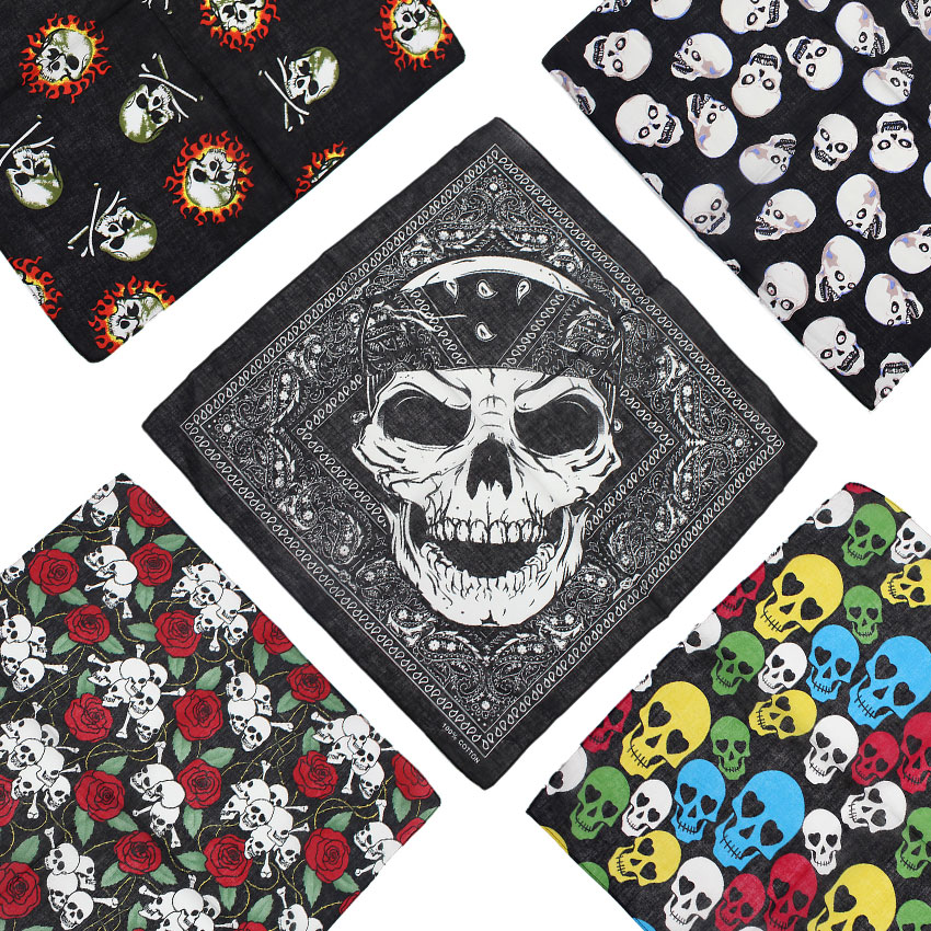 Schädel Bandana Square Schal 1 – Cycling Zones Bewertung und Preis