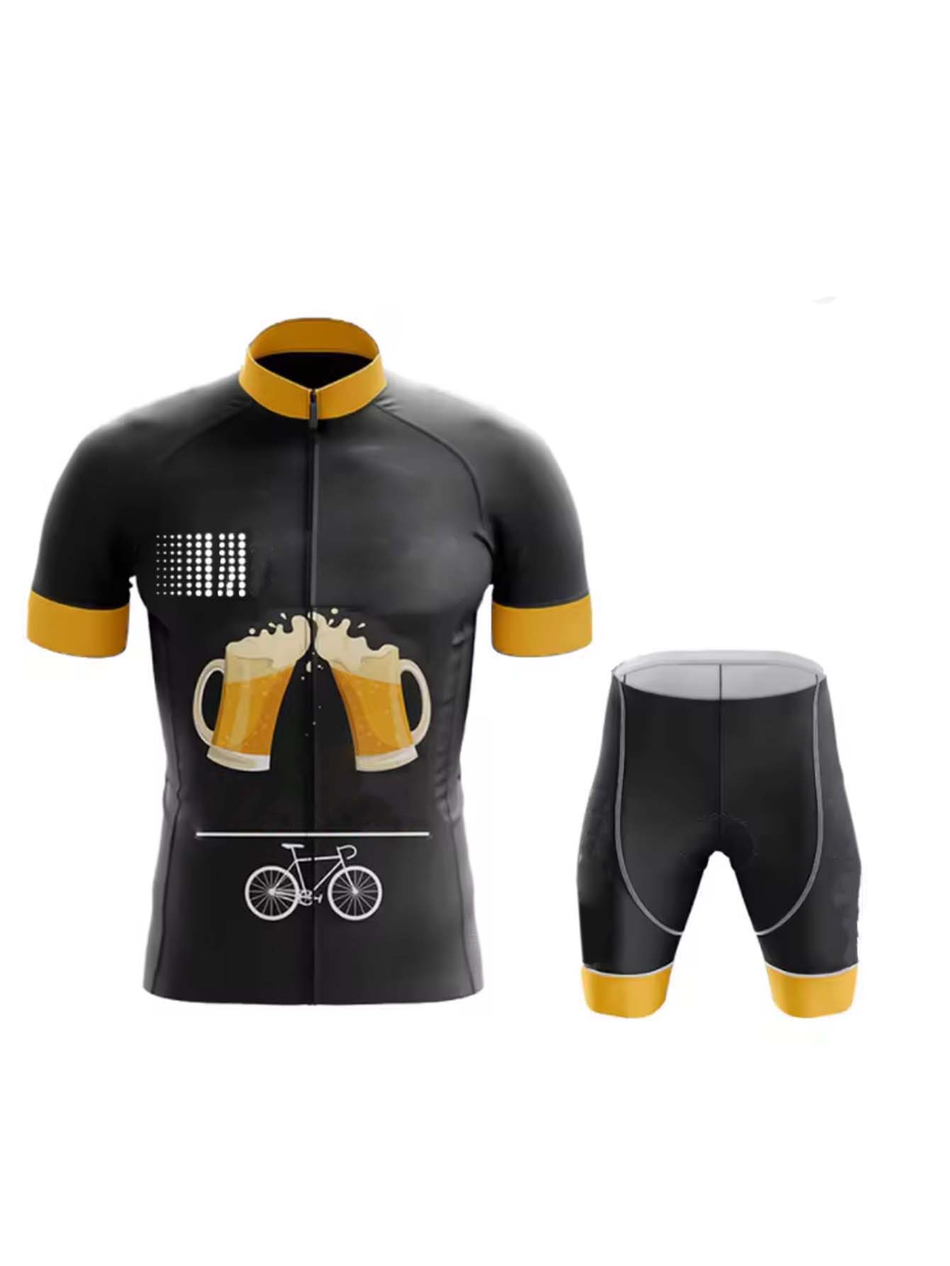 Kurzärmliges Herren-Radtrikot  – Cycling Commute Shorts Bewertung und Preis