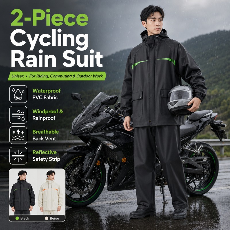 Unisex 2-teiliger wasserdichte – Cycling Commute Jacket Bewertung und Preis