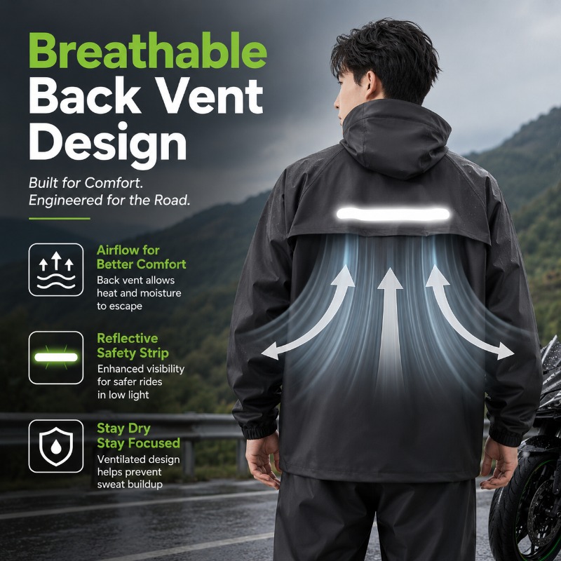 Unisex 2-teiliger wasserdichte – Cycling Commute Jacket Bewertung und Preis