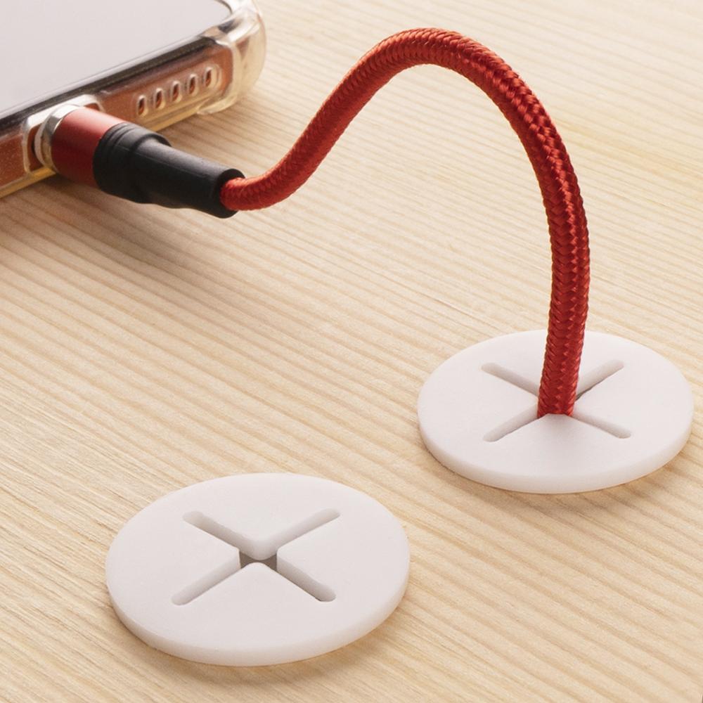 14-teiliges Set Schreibtisch-K – Cable Lock Flexible Bewertung und Preis